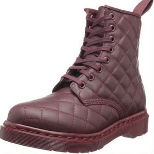 Dr.Martens coralie leather boots red uk5 us7